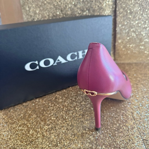Coach new Women heels shoes size 8. #14 - Picture 11 of 13